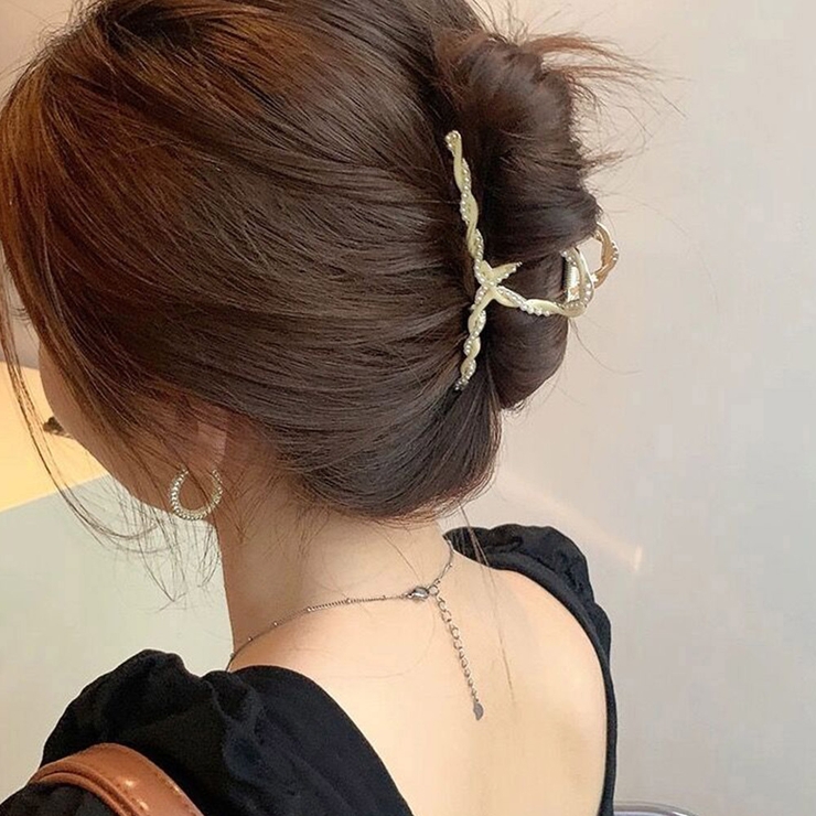 バンスクリップパール 韓国風ヘアクリップ | SUNSHINE CLOSET | 詳細画像5 