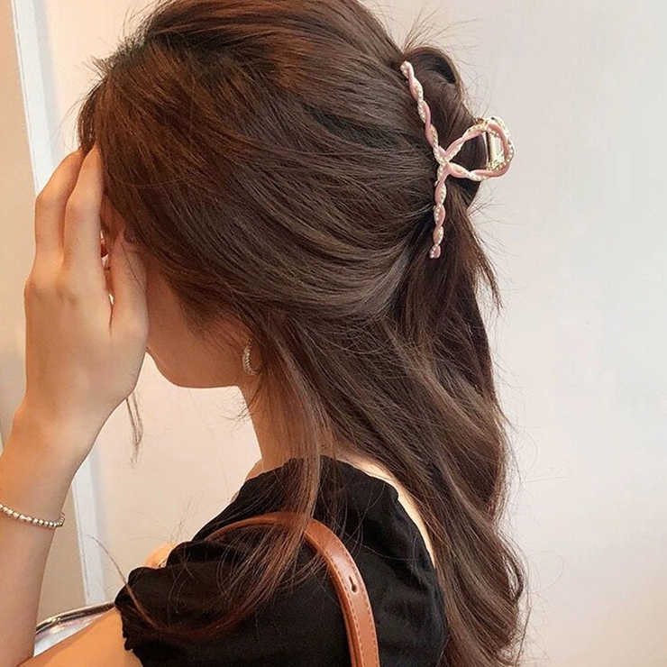 バンスクリップパール 韓国風ヘアクリップ | SUNSHINE CLOSET | 詳細画像8 