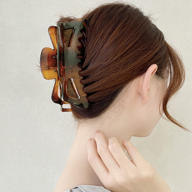 バンスクリップ ヘアクリップ レディース[品番：AGCW0004468