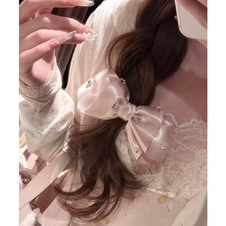 レディース リボンヘアクリップ 髪飾り | SUNSHINE CLOSET | 詳細画像12 