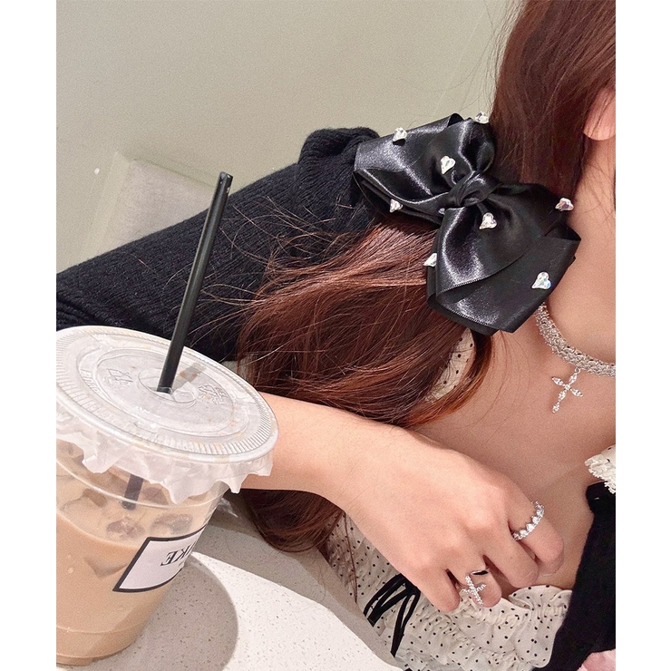 レディース リボンヘアクリップ 髪飾り | SUNSHINE CLOSET | 詳細画像3 