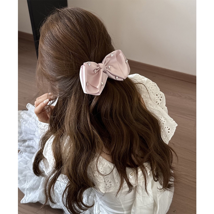 レディース リボンヘアクリップ 髪飾り | SUNSHINE CLOSET | 詳細画像6 