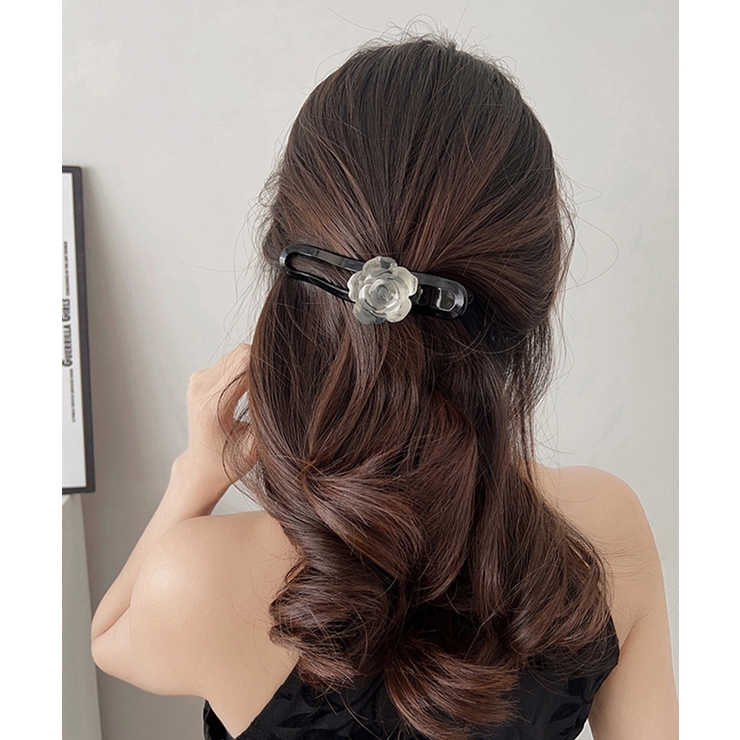 ヘアクリップ バンスクリップ 合成樹脂花 | SUNSHINE CLOSET | 詳細画像4 