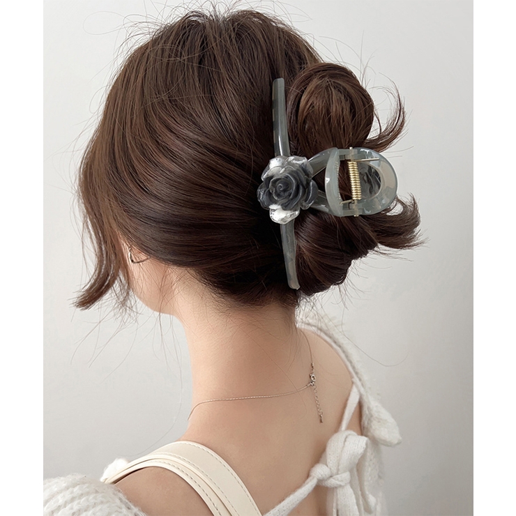 ヘアクリップ バンスクリップ 合成樹脂花 | SUNSHINE CLOSET | 詳細画像5 