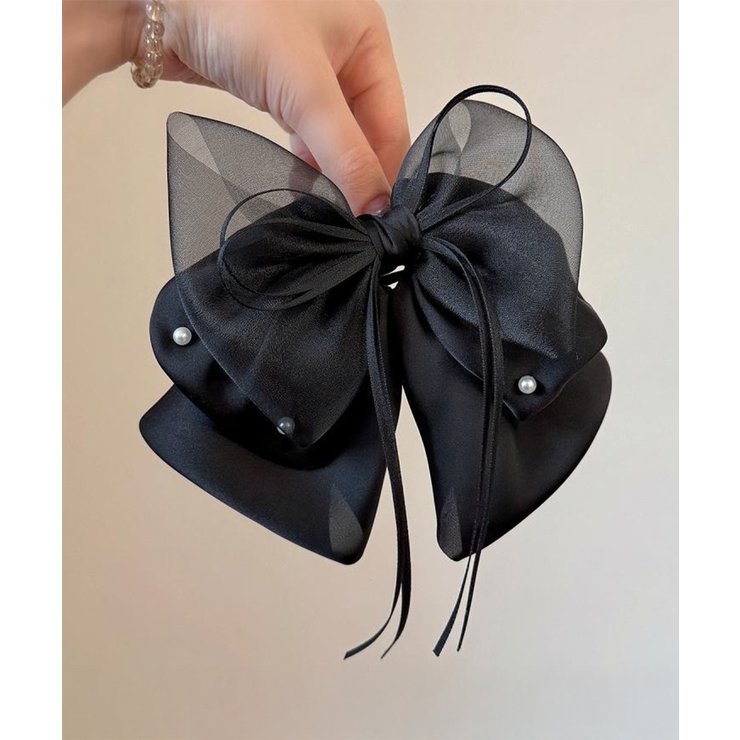 ヘアクリップ 大きめ レディース リボン | SUNSHINE CLOSET | 詳細画像16 