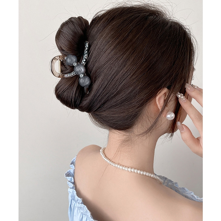 バンスクリップ ヘアクリップ ビーズ | SUNSHINE CLOSET | 詳細画像5 