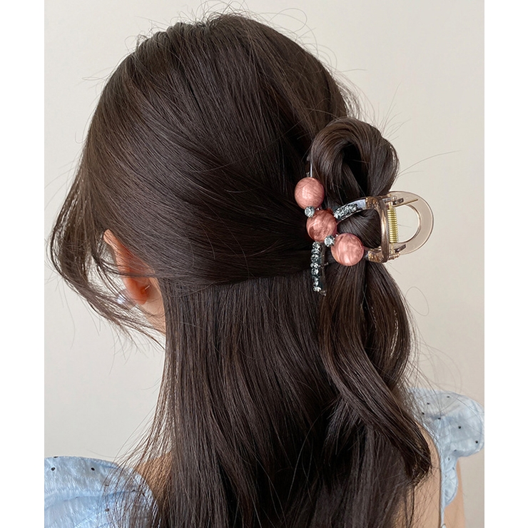 バンスクリップ ヘアクリップ ビーズ | SUNSHINE CLOSET | 詳細画像6 