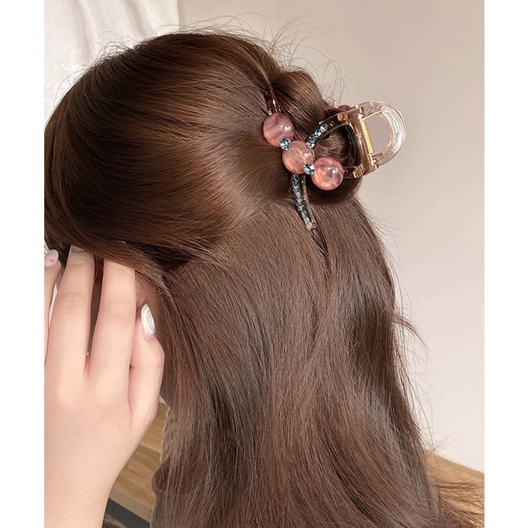 バンスクリップ ヘアクリップ ビーズ | SUNSHINE CLOSET | 詳細画像7 