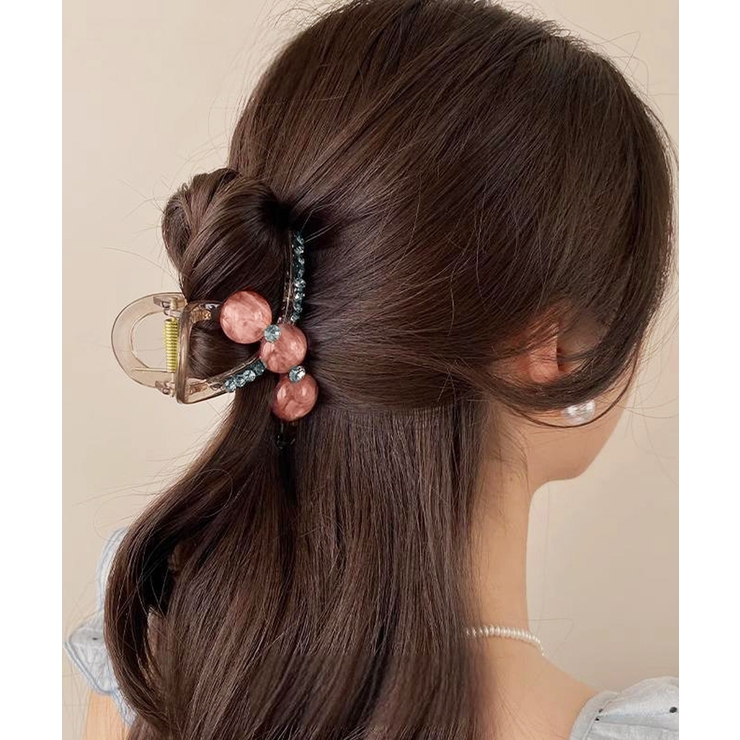 バンスクリップ ヘアクリップ ビーズ | SUNSHINE CLOSET | 詳細画像8 