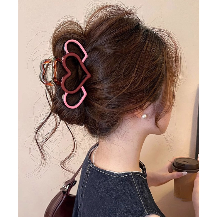 バンスクリップ ハート マルチカラー | SUNSHINE CLOSET | 詳細画像6 