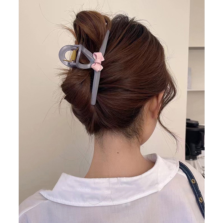 バンスクリップ リボン ヘアクリップ | SUNSHINE CLOSET | 詳細画像4 