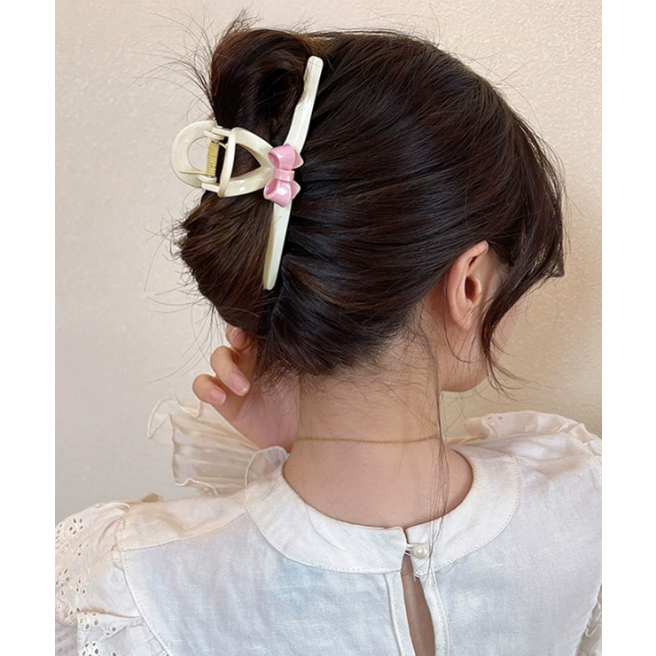バンスクリップ リボン ヘアクリップ | SUNSHINE CLOSET | 詳細画像7 