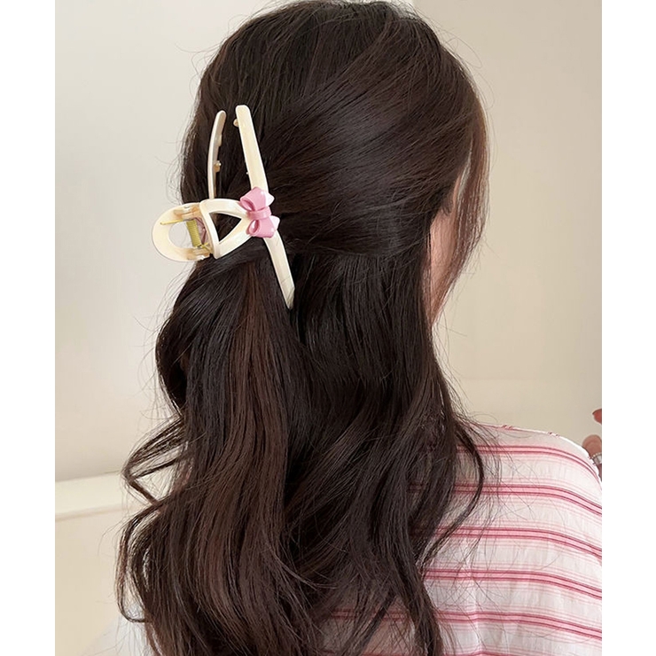 バンスクリップ リボン ヘアクリップ | SUNSHINE CLOSET | 詳細画像8 
