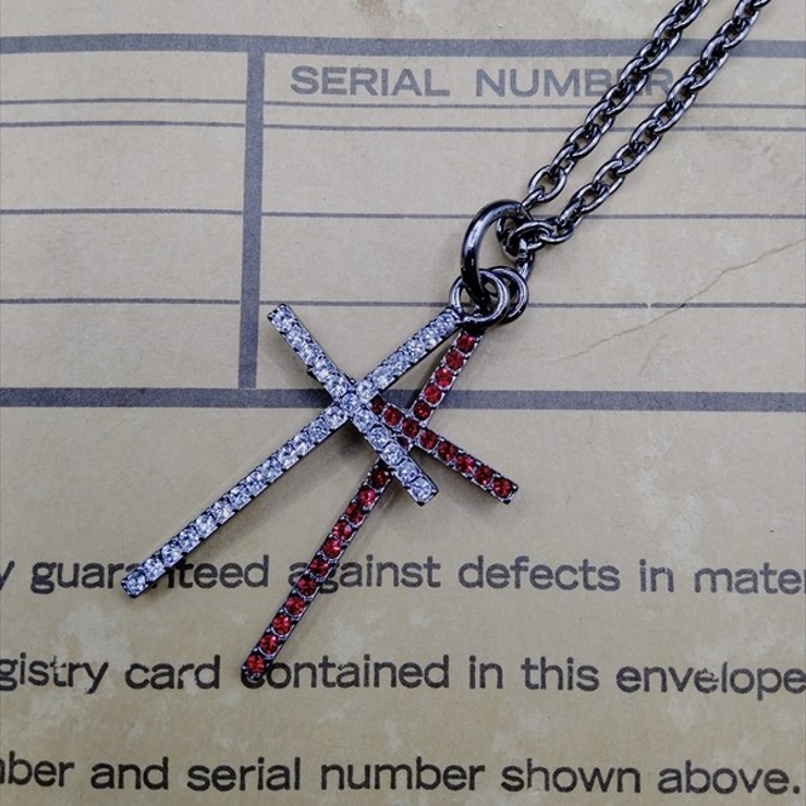 ネックレス メンズファッション ダブルクロスチャーム | Anna Mu JAPAN | 詳細画像3 