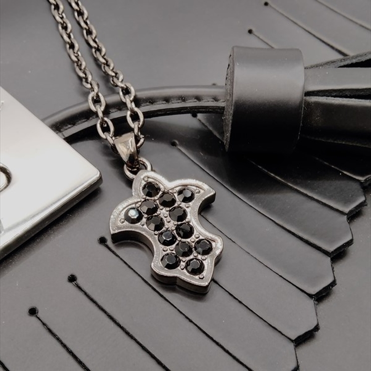 ネックレス メンズファッション 百合の紋章チャーム | Anna Mu JAPAN | 詳細画像4 