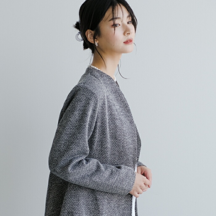 耳元に上品な華やかさを添える！3連パールビジューバーピアス | aquagarage | 詳細画像9 