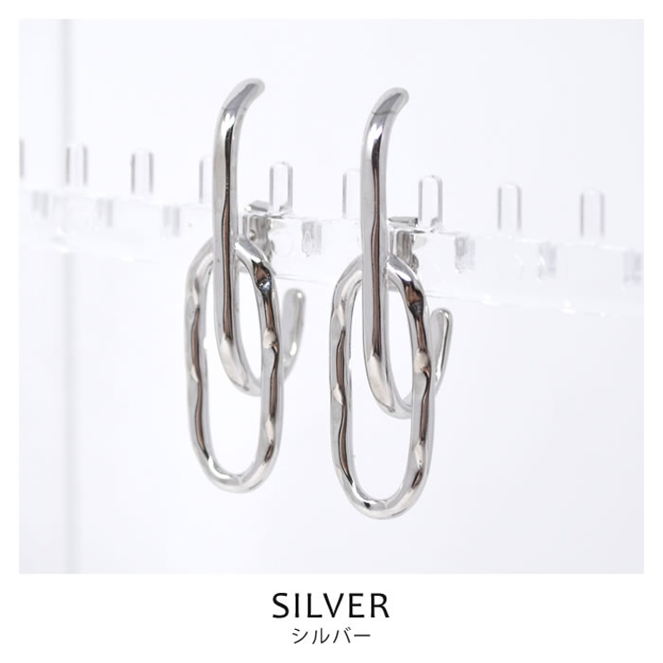 ピアス フープ イヤーカフ風 | aquagarage | 詳細画像4 