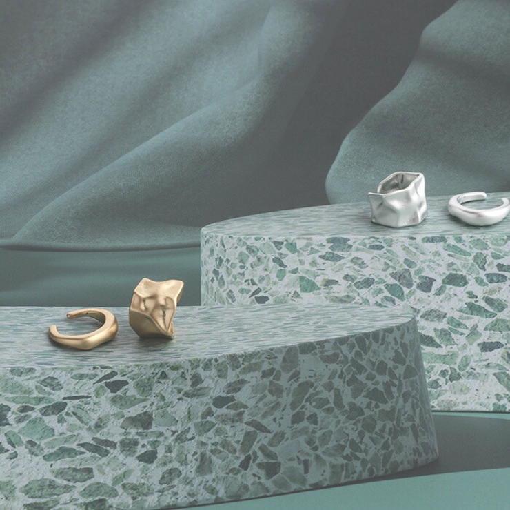 イヤーカフ 2点セット 軽量 | aquagarage | 詳細画像9 