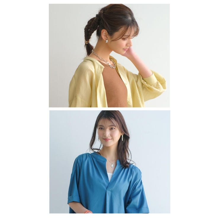 コーデや気分に合わせて組み合わせを楽しめる！2本セットチェーンネックレス | aquagarage | 詳細画像15 