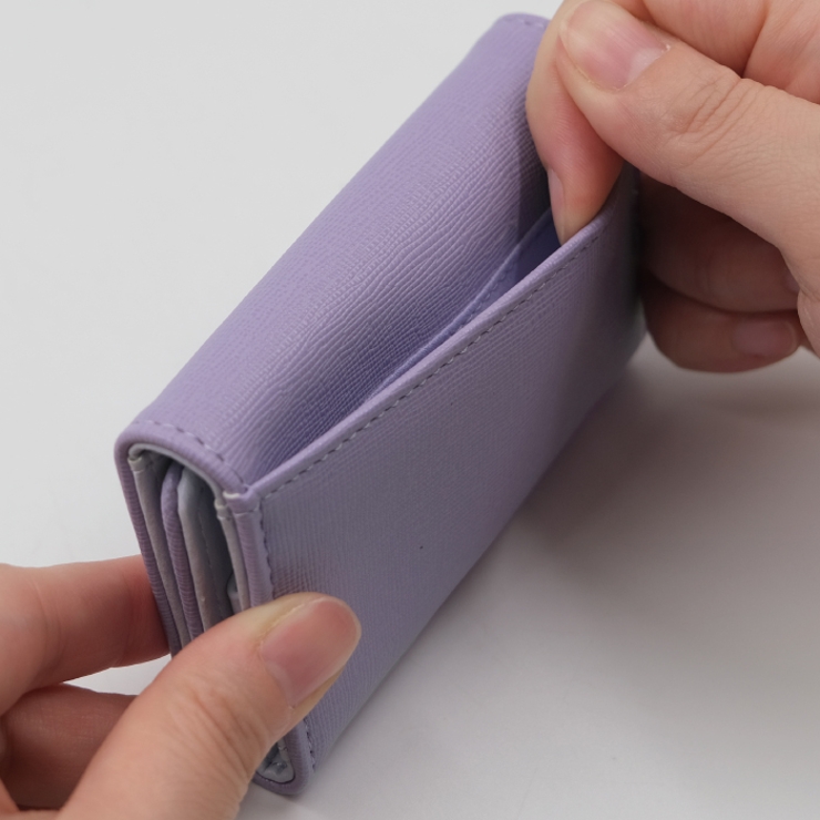 シンプルで飽きのこないデザイン♪ 無地orカウ柄キーケース | aquagarage | 詳細画像5 