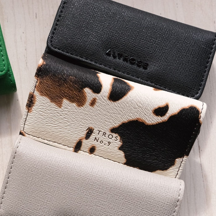 カウ | シンプルで飽きのこないデザイン♪ 無地orカウ柄キーケース | aquagarage