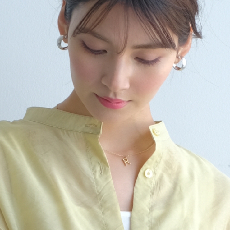 ネックレス イニシャル アルファベット | aquagarage | 詳細画像11 