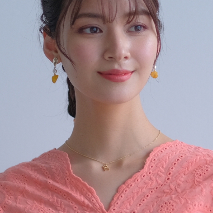 ネックレス イニシャル アルファベット | aquagarage | 詳細画像12 