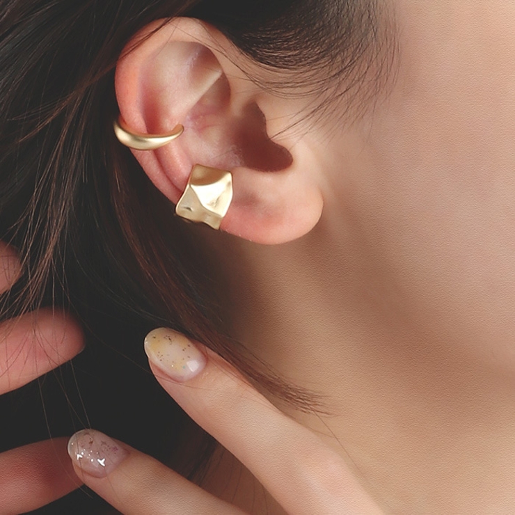 ゴールド | イヤーカフ 2点セット 軽量 | aquagarage