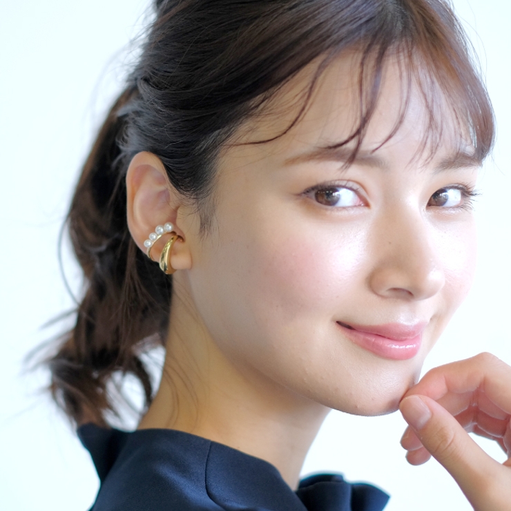 ぽってりシルエットが可愛い！2連風パールイヤーカフ | aquagarage | 詳細画像9 