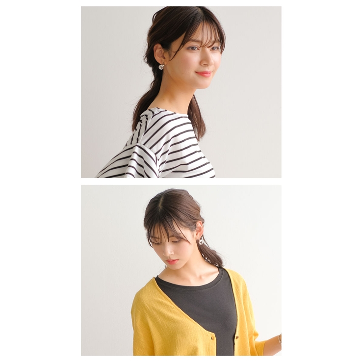 結び目モチーフが愛らしいノットデザインピアス | aquagarage | 詳細画像10 