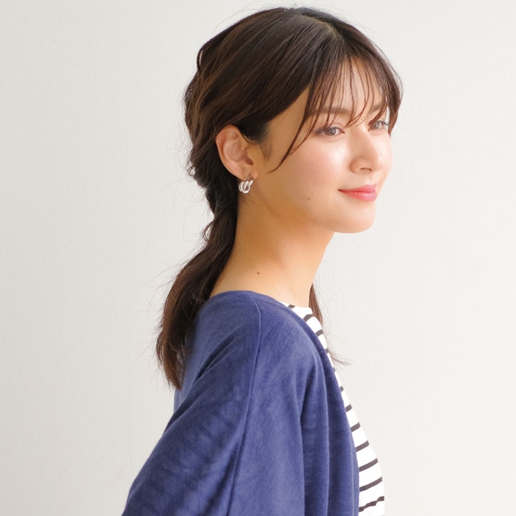 結び目モチーフが愛らしいノットデザインピアス | aquagarage | 詳細画像11 