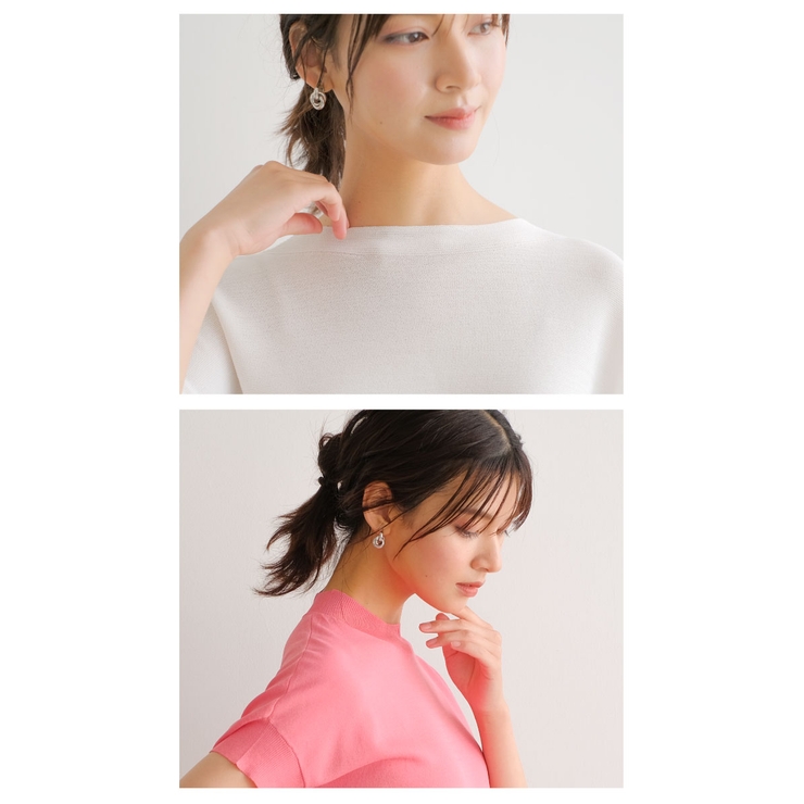 結び目モチーフが愛らしいノットデザインピアス | aquagarage | 詳細画像8 