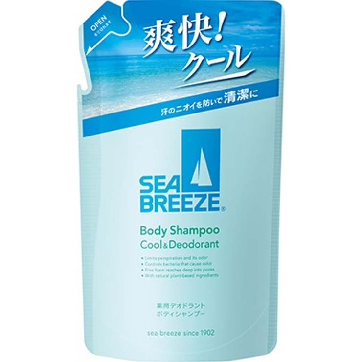 シーブリーズ ボディシャンプー クール＆デオドラント ｆ 詰替 ３３０ＭＬ | Shoplimart＃ | 詳細画像1 