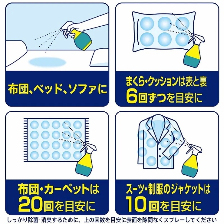 ファブリーズＷ除菌＋消臭プレミアムメンクールアクアの香り詰替特大サイズ 610M… | Shoplimart＃ | 詳細画像5 