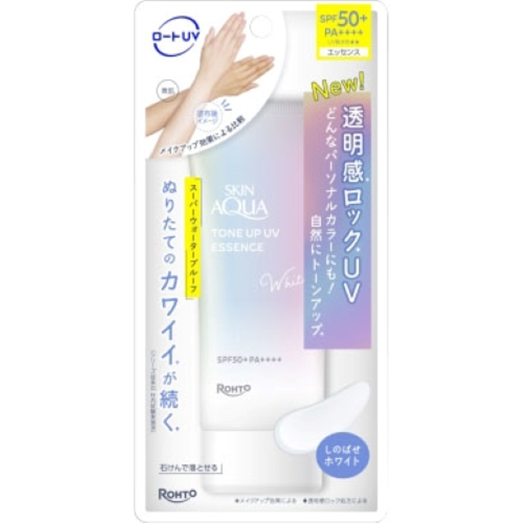 ホワイト | スキンアクア トーンアップUVッセンス 70G | Shoplimart＃