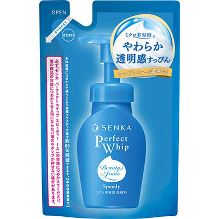 SENKA パーフェクトホイップ スピーディー 詰替 130ML | Shoplimart＃ | 詳細画像1 
