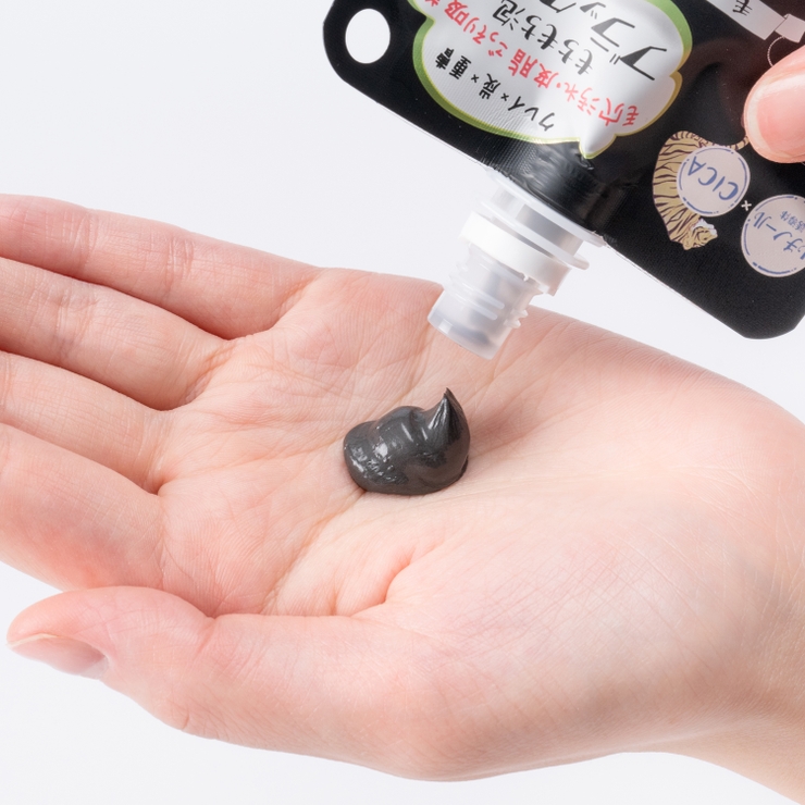 クリアターン 毛穴小町 テカリ源治 もちもちブラック洗顔 120G | Shoplimart＃ | 詳細画像4 