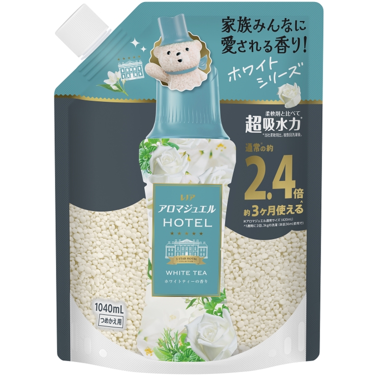 レノアアロマジュエル ホワイトティーの香りつめかえ用特大サイズ 1040ML | Shoplimart＃ | 詳細画像1 
