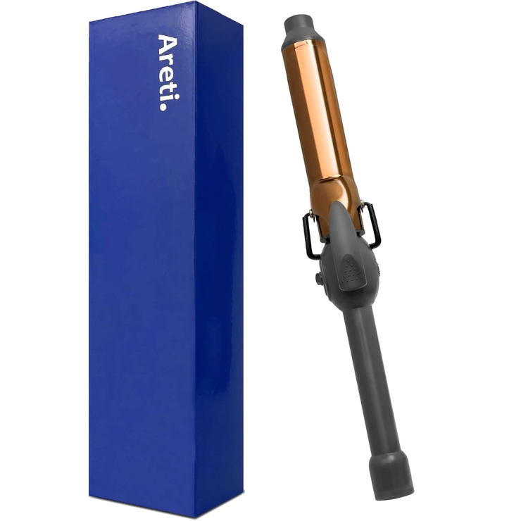 Areti（アレティ）19mm ヘアアイロン コテ カールアイロン4点セット Amazon | Areti（アレティ）19mm ヘアアイロン コテ カール