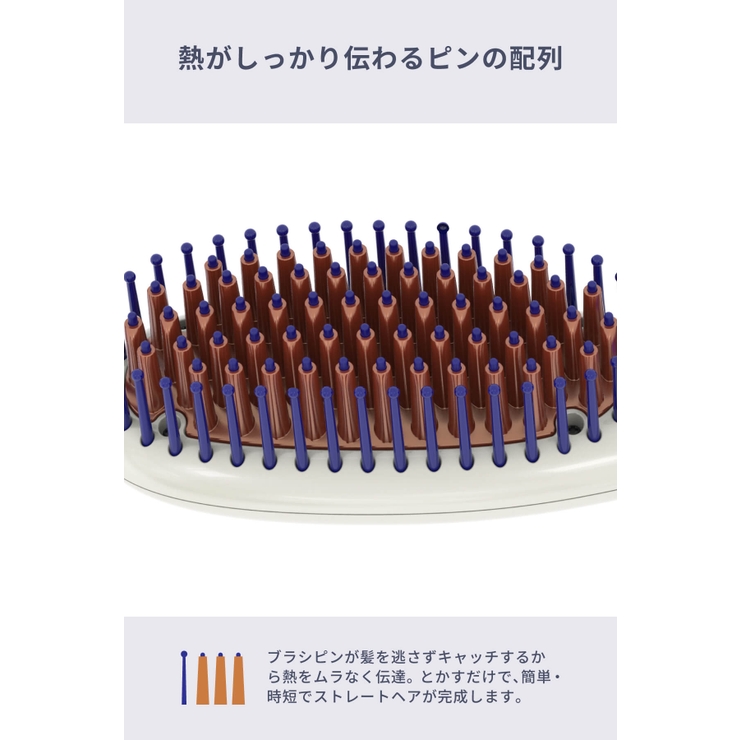 ヒートブラシ ストレートアイロン i2620WH | Areti | 詳細画像6 