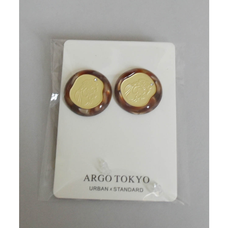 Tortoiseshell Design Earring[品番：ARGW0005119]｜ARGO TOKYO