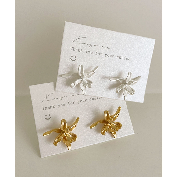 Flower Silver Earrings | ARGO TOKYO | 詳細画像1 