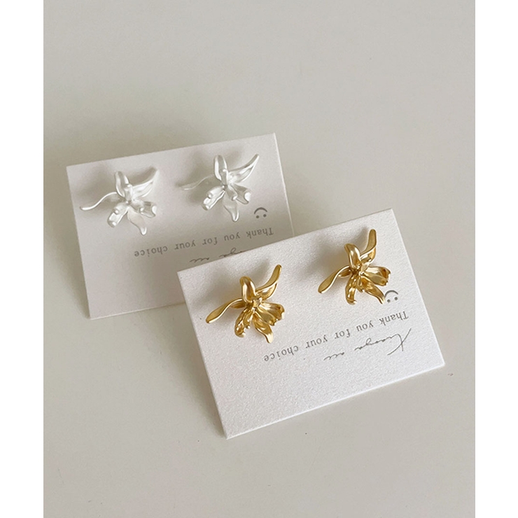 Flower Silver Earrings | ARGO TOKYO | 詳細画像3 