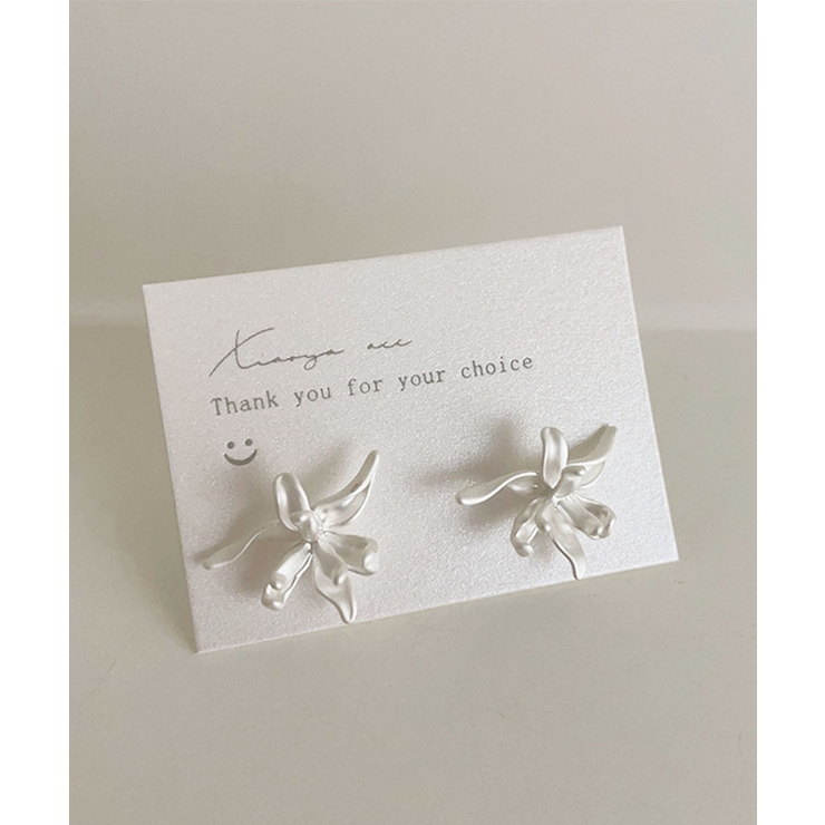 シルバー | Flower Silver Earrings | ARGO TOKYO