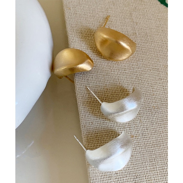 Matte Bean Earrings | ARGO TOKYO | 詳細画像1 