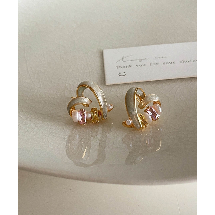 ハートパールダイアピアス 26192 | ARGO TOKYO | 詳細画像3 