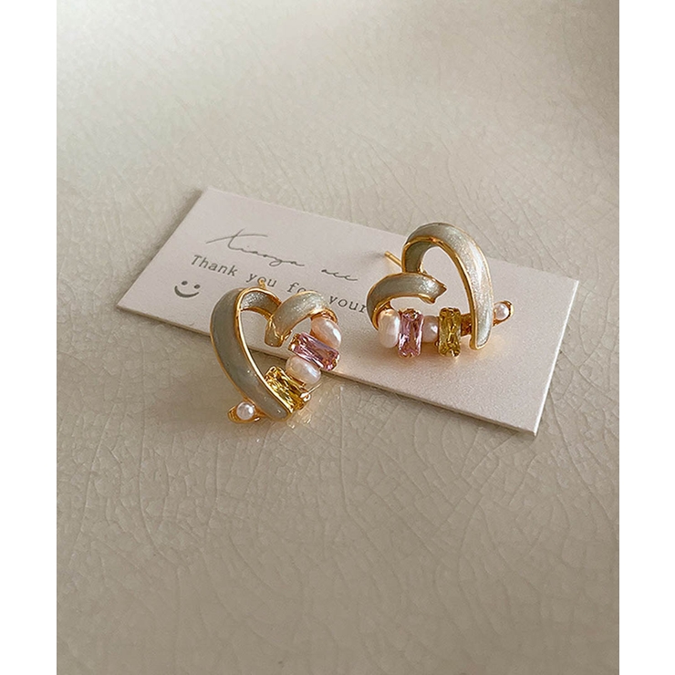 ハートパールダイアピアス 26192 | ARGO TOKYO | 詳細画像4 