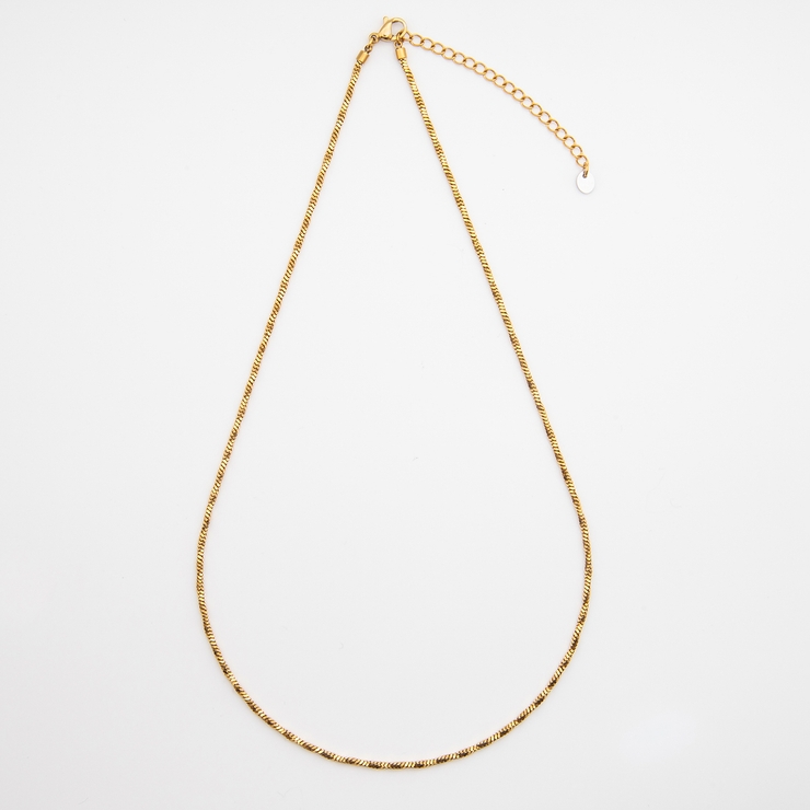 GOLD | ミックスチェーンネックレス | 4quince