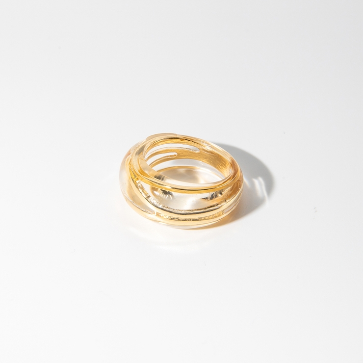 GOLD | ラウンドラインクリアリング | 4quince