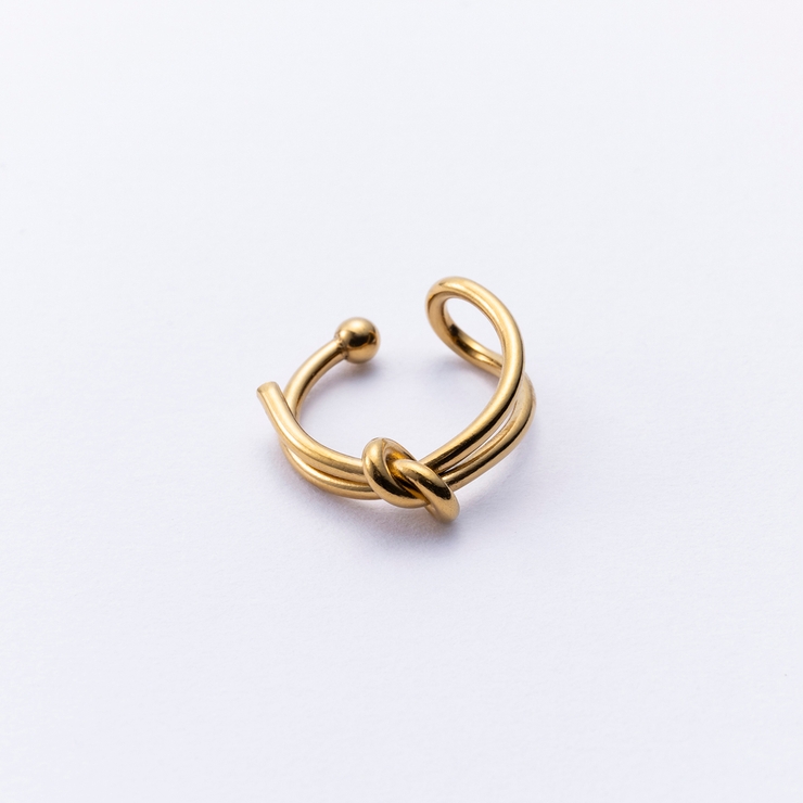 GOLD | 2wayノットリング | 4quince